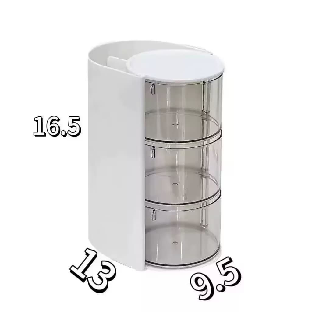 White three layers