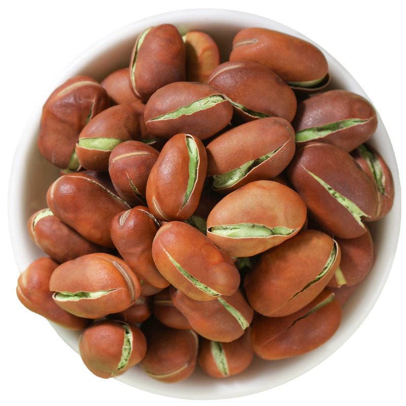This Year's New Arrivals from Baoshan, Yunnan: Green Heart Broad Beans, Roasted Snacks Wholesale, Crispy Leisure Snacks, Oil-Free Roasted Dried Goods, Small Broad Beans 5