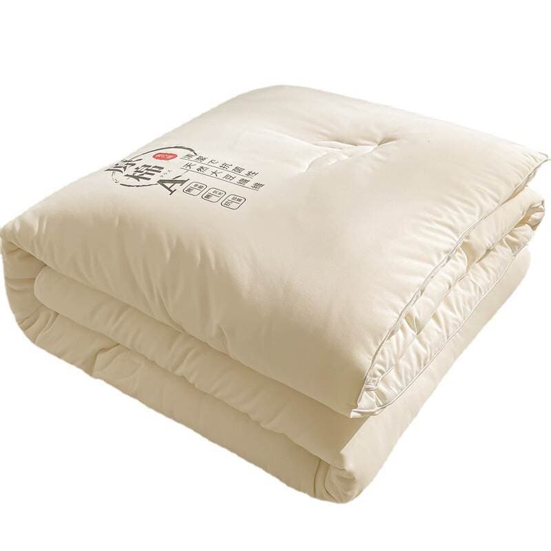 Live Class A Raw Cotton Soybean Fiber Quilt Winter Thickened Quilt Student Dormitory Single Quilt Core Spring and Autumn Quilt Summer Quilt 5