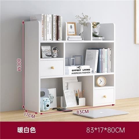 *heightened two-door [warm white] 83cm