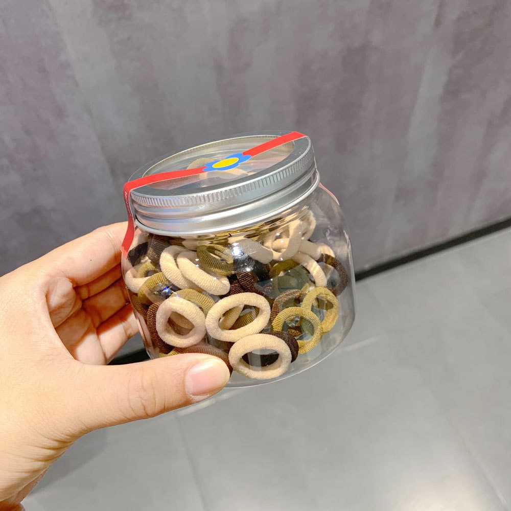 Gradient coffee color 100 pieces [canned with aluminum lid]
