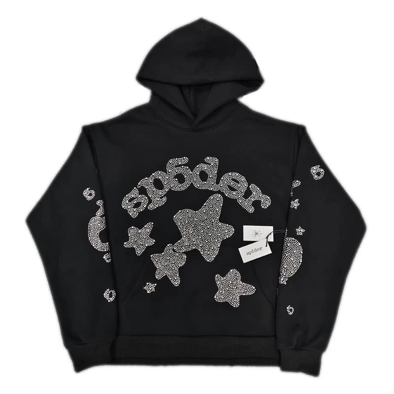 883 black diamond star-beluga rhinestone