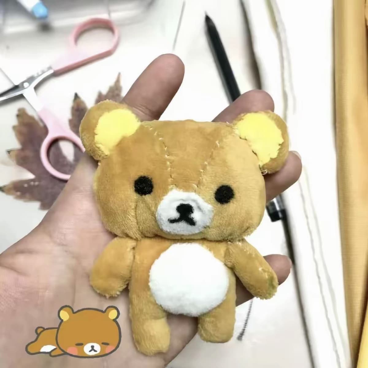 Rilakkuma doll diy material package