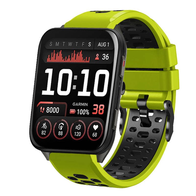 Garmin Venu X1 üçün idman perforasiyalı silikon kəmər 3