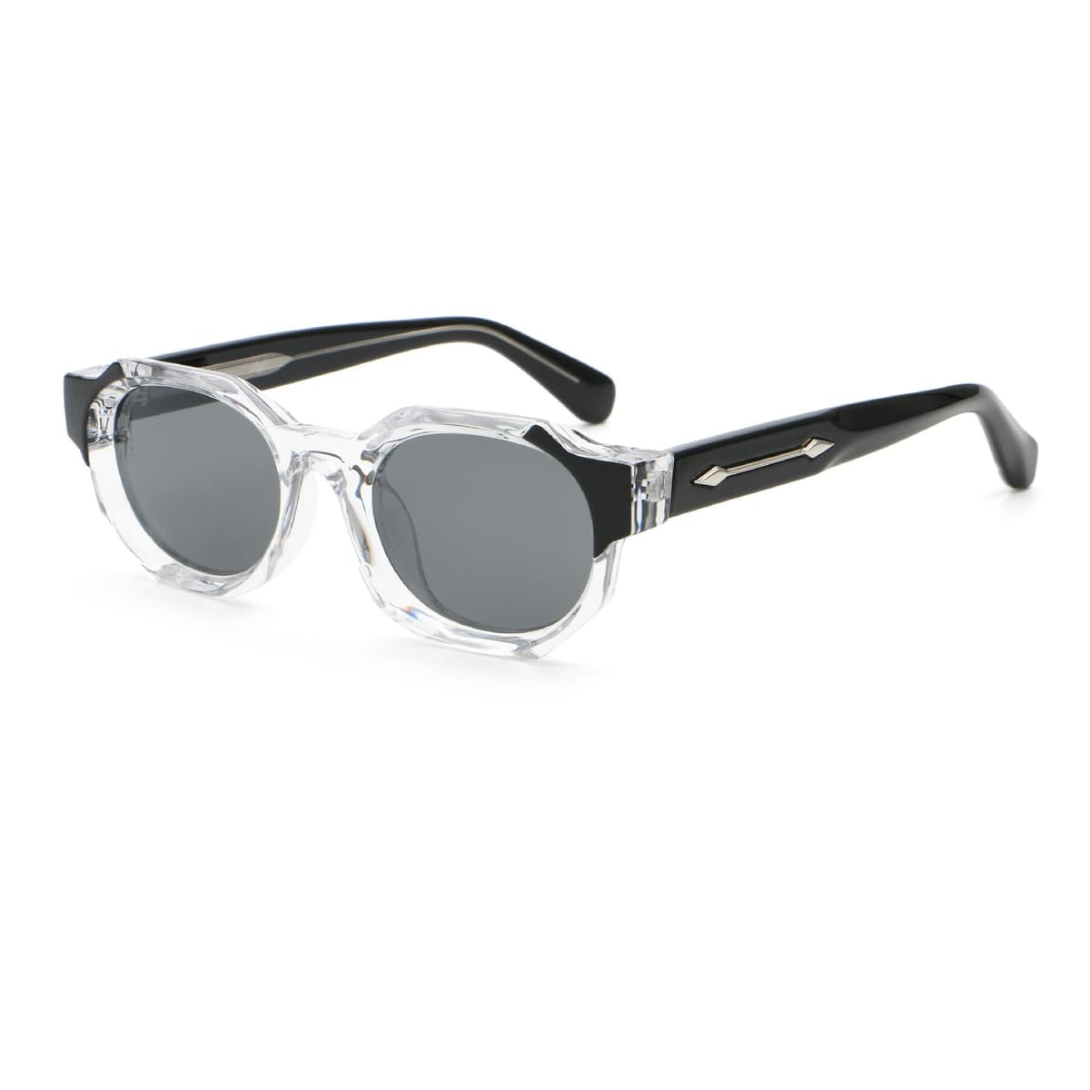 C5 transparent with black frame/grey film