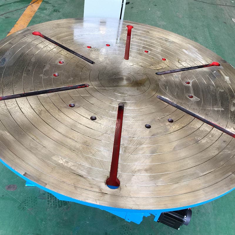 2T rotary platform argon arc welding welding displacement machine electric rotary platform welding auxiliary machine 2