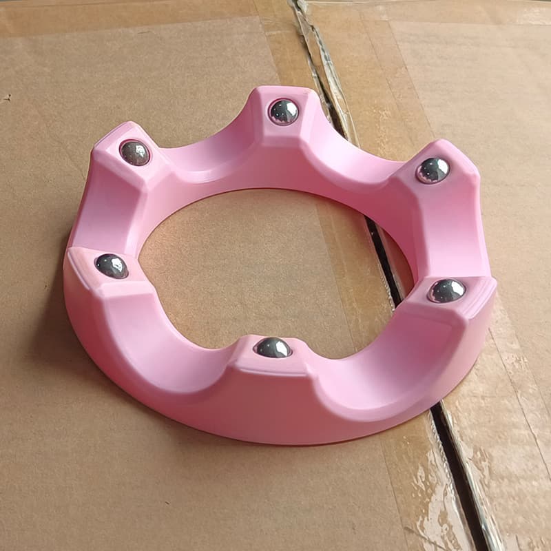 Bowling rack injection molding [pink]