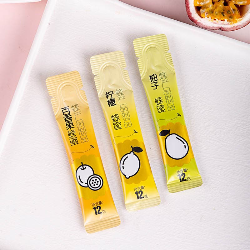 Honey wholesale OEM customized portable bag lemon honey grapefruit passion fruit tea independent bag 12G * 10 bags 4