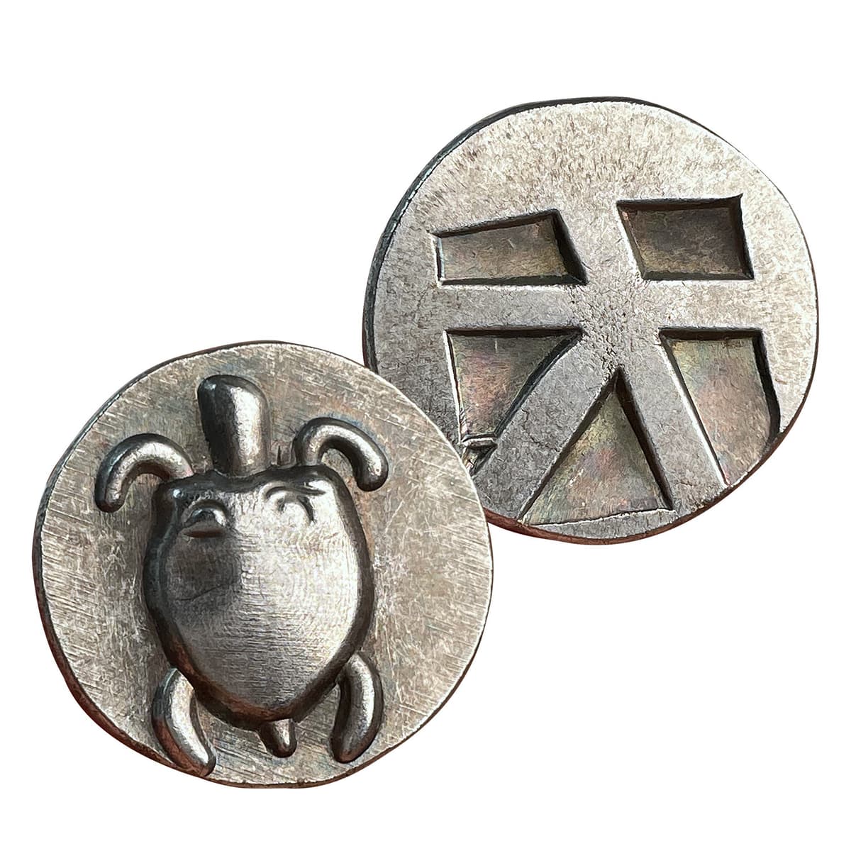 Turtle silver 22mm