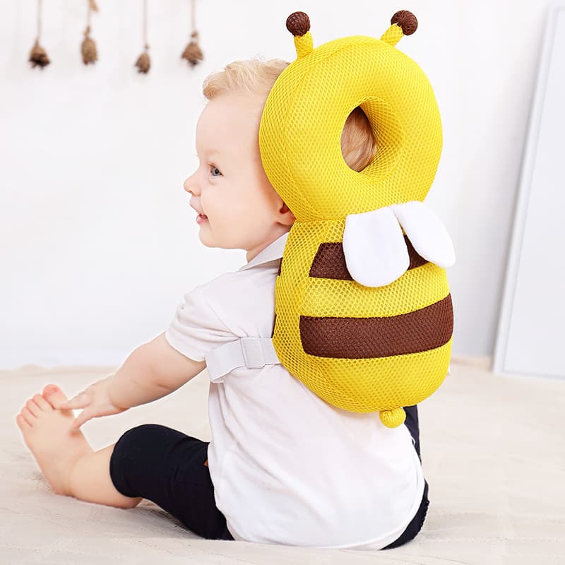 Yellow bee (breathable large size) + horizontal strap