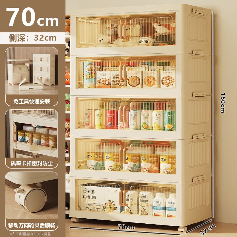 Large size [transparent model] 1 cover + 5 boxes