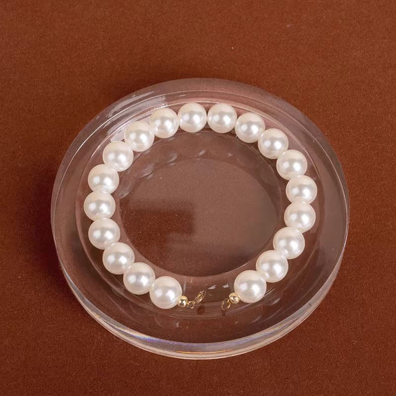 Acrylic display tray round