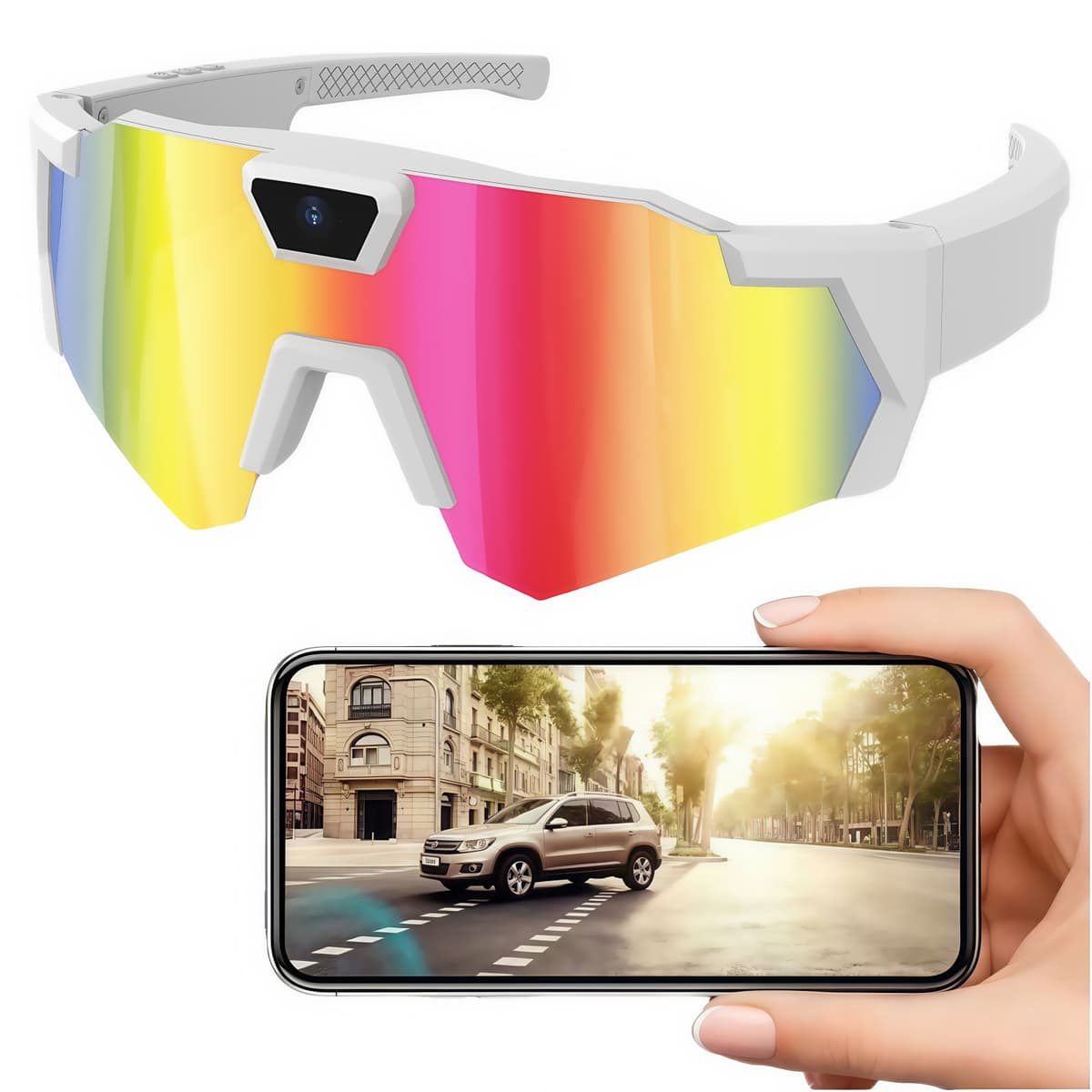Colorful lenses-a type