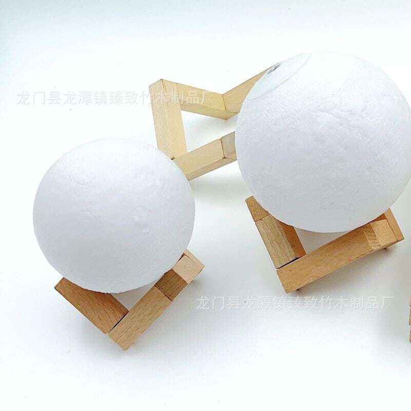 Creative gifts 3D printing moon lamp bracket popular Net red DIY night light base Pat Light planet light 4