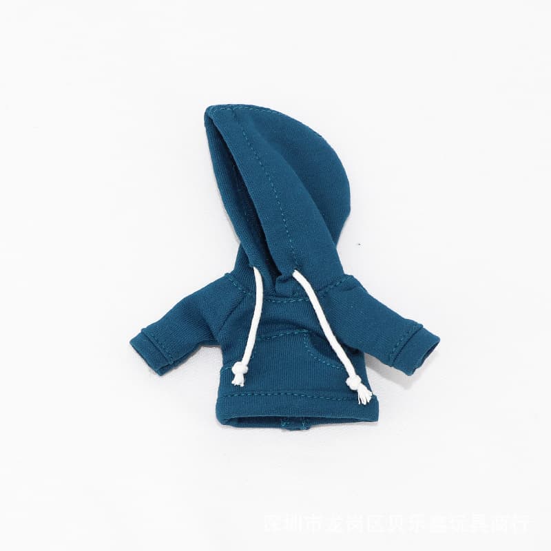 D121 blue hooded sweatshirt