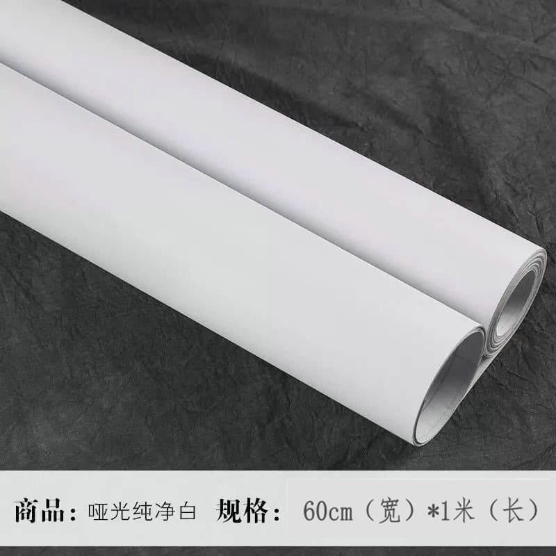 [surface frosted] matte pure white