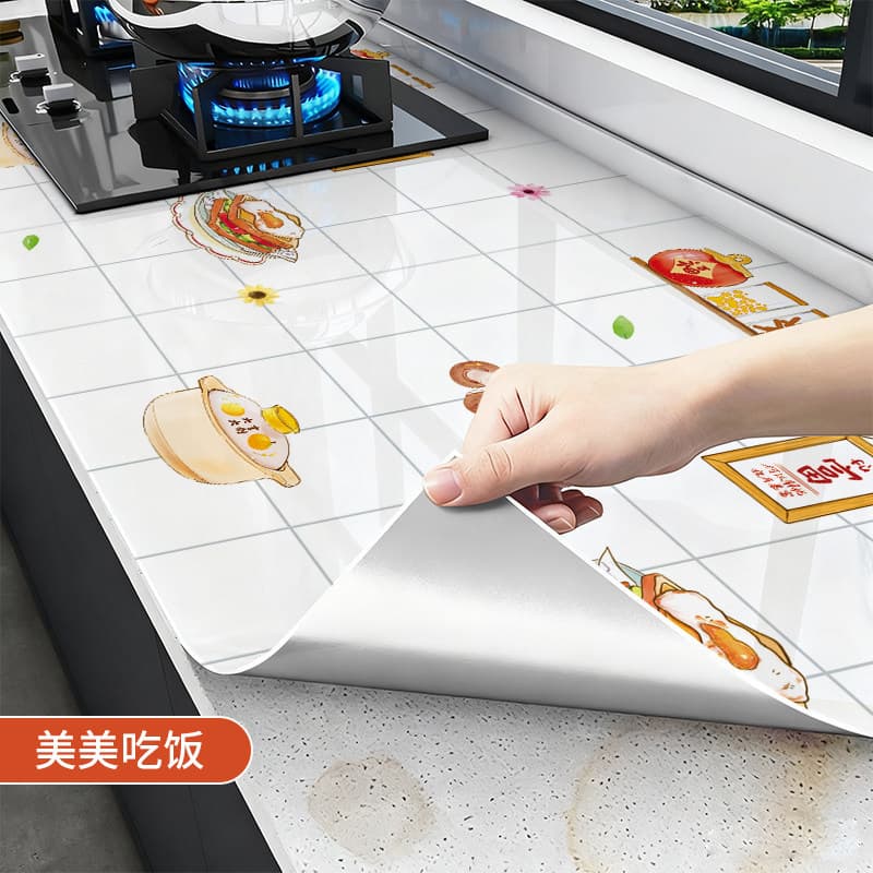 Meimei eats oil-proof and high-temperature resistant food