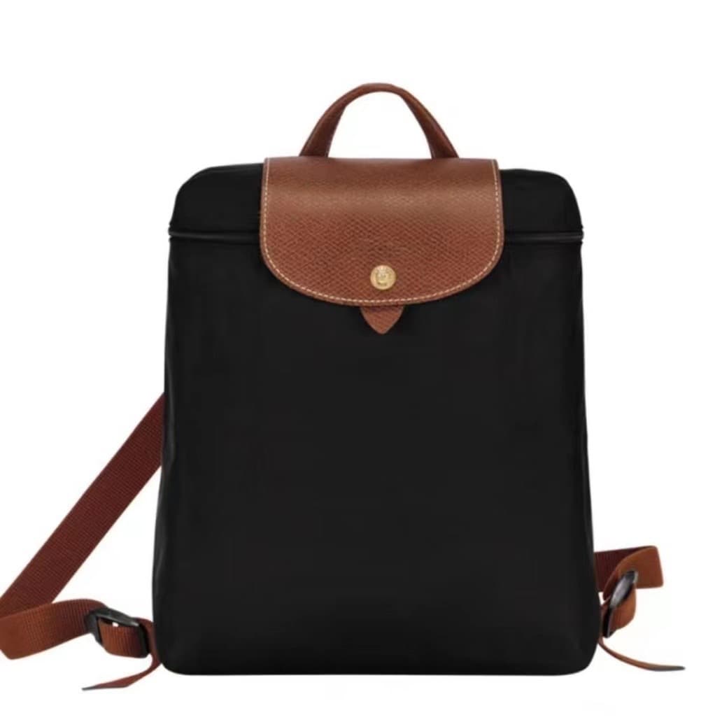 Classic black backpack