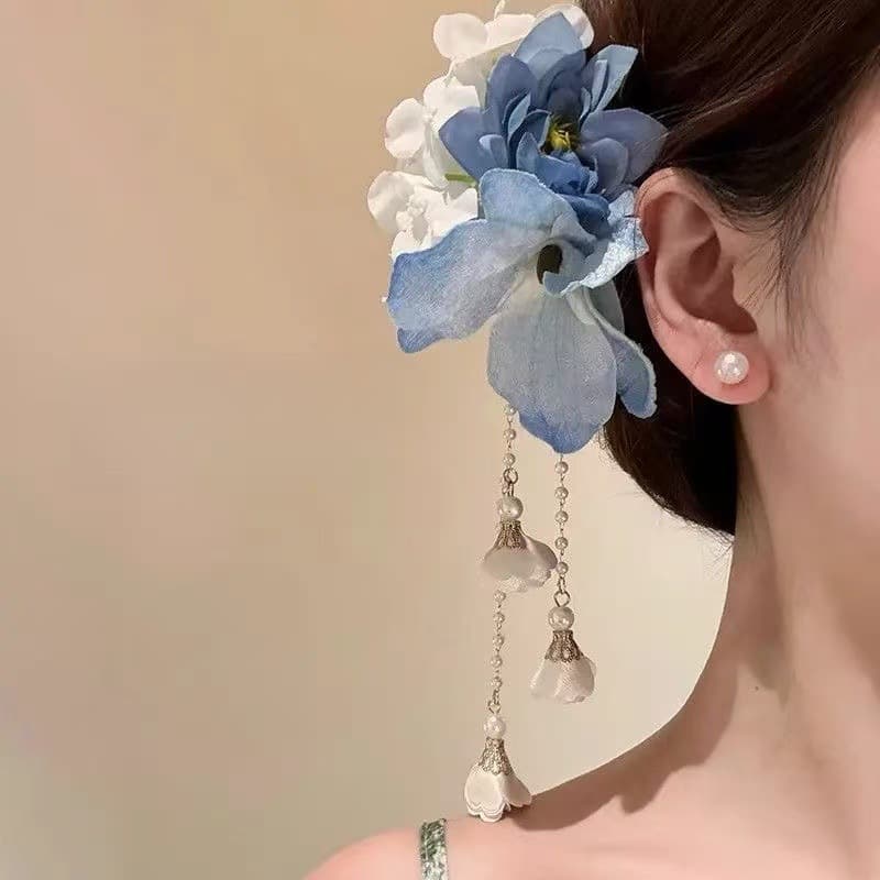 7316 blues youth tassel hairpin