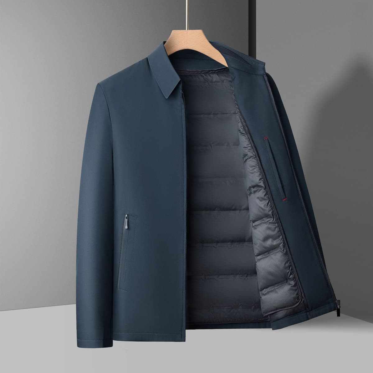 Zz-yr8868 ha cyan-removable 50 goose down liner