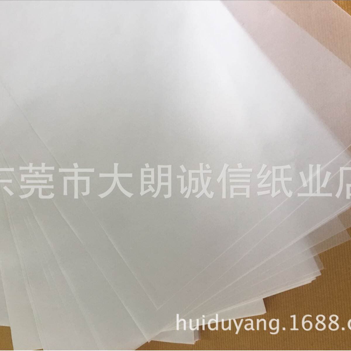 Manufacturers supply a large number of butter paper wax paper semi-transparent paper food grade wrapping paper with favorable price 1