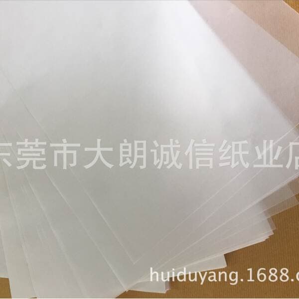 Manufacturers supply a large number of butter paper wax paper semi-transparent paper food grade wrapping paper with favorable price