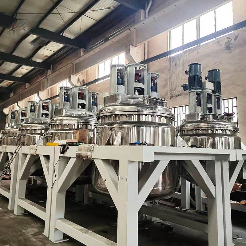 Chemical stirred reactor multi-model mechanical seal reactor manufacturers stainless steel electric heating reactor 3