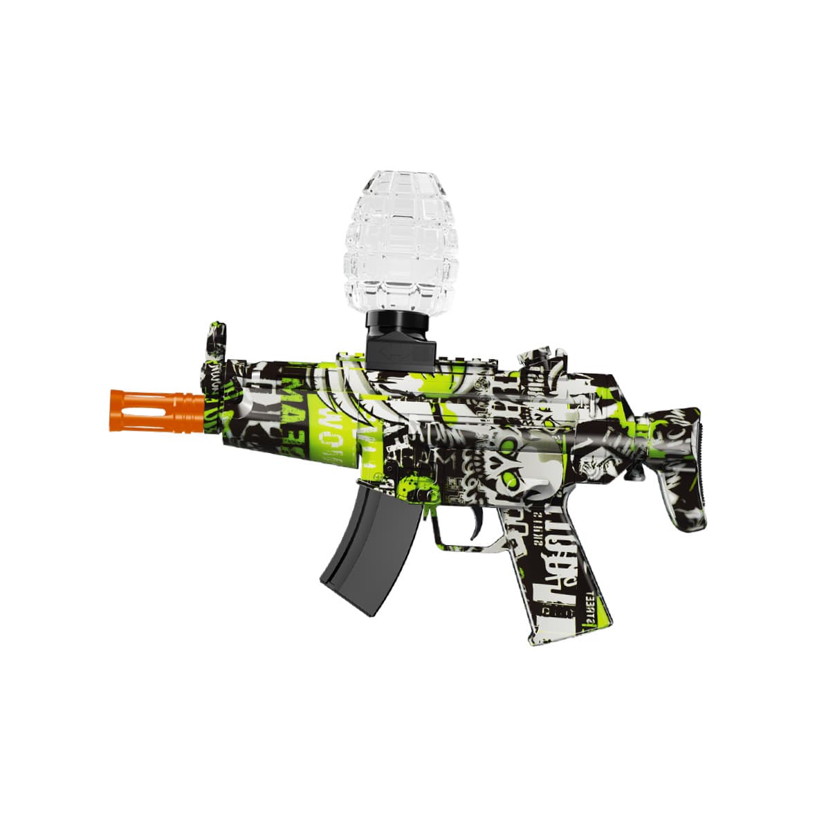 Mp5-graffiti green-3.7v-electric burst