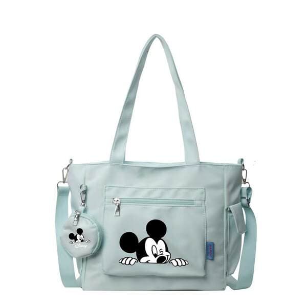 Cross-Border New Style Solid Color Canvas Bag for Women, Large Capacity Shoulder Bag, Versatile Tote Bag for Students, Handbag, Crossbody Bag