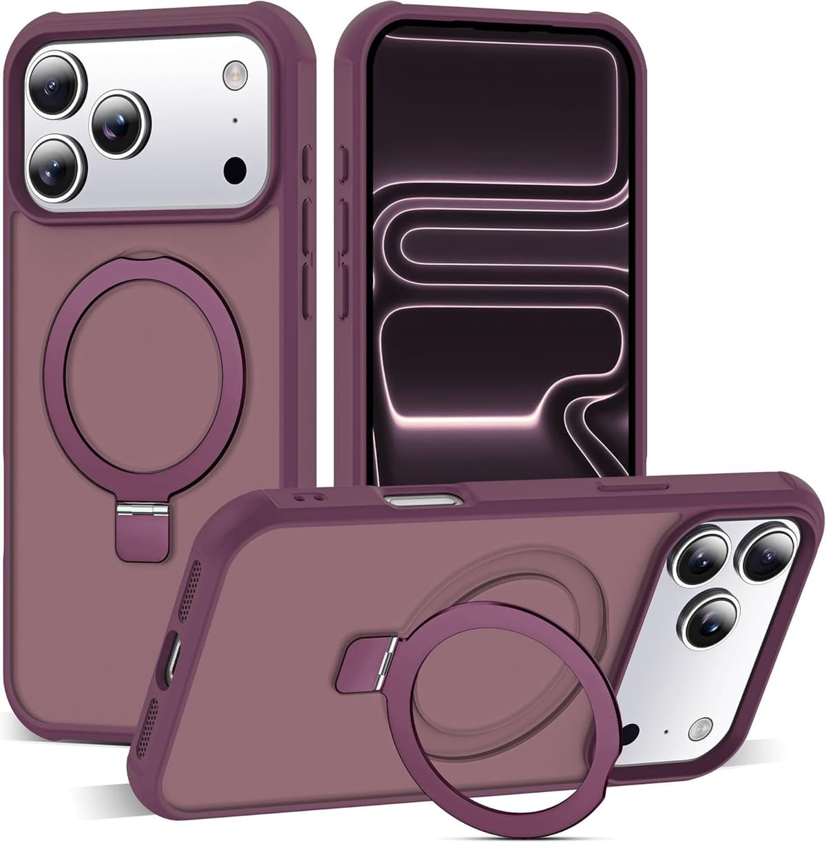 Burgundy [magnetic stand]