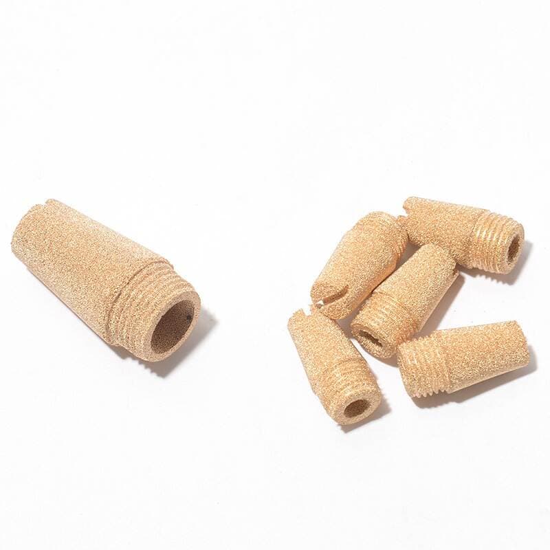 Customized Kuangxun D-Type Copper Silencer Noise Reduction High-Temperature Resistant Sintered Copper Filter Core Industrial Silencing Equipment Accessories Copper Core 2