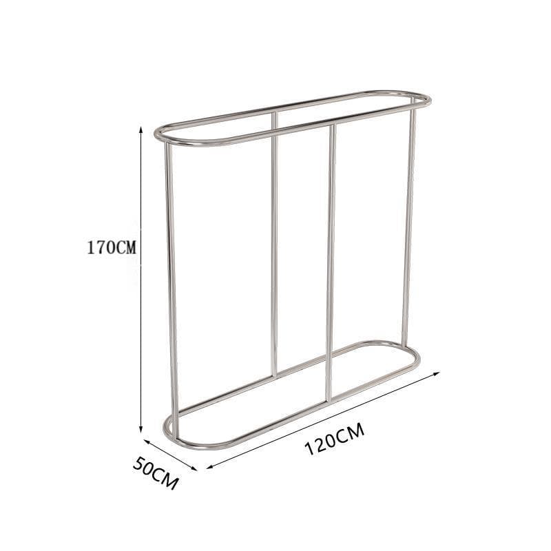 Stainless steel oval length 120_height 170