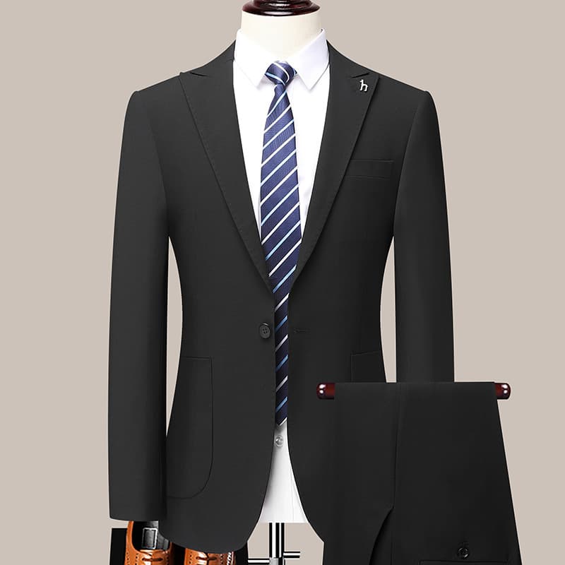 Black (suit + pants)