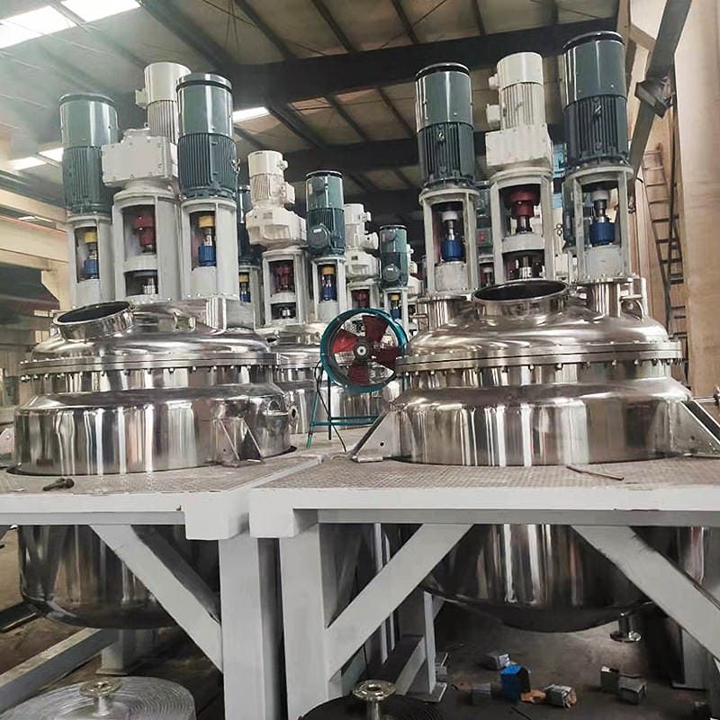 Chemical stirred reactor multi-model mechanical seal reactor manufacturers stainless steel electric heating reactor 4