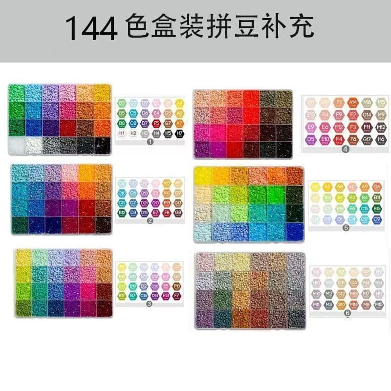[144 colors] 6 boxes