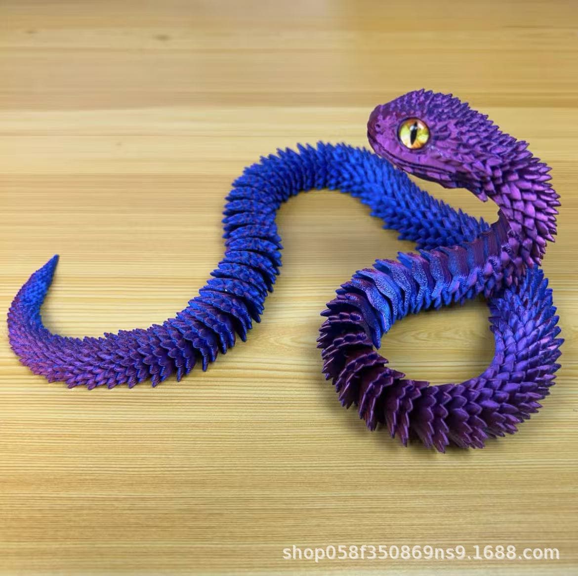 【30cm】laser purple viper (high quality safety material)
