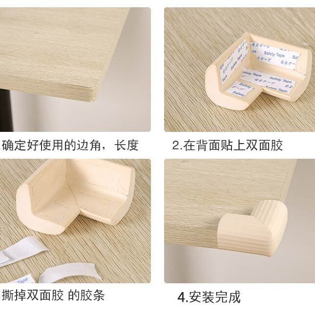 Directly Supplied from the Manufacturer, Safe Baby-Proof Corner Guards for Table Corners, Anti-Collision, Nbr Material, Thickened Protective L-Shaped Corner Guards 5