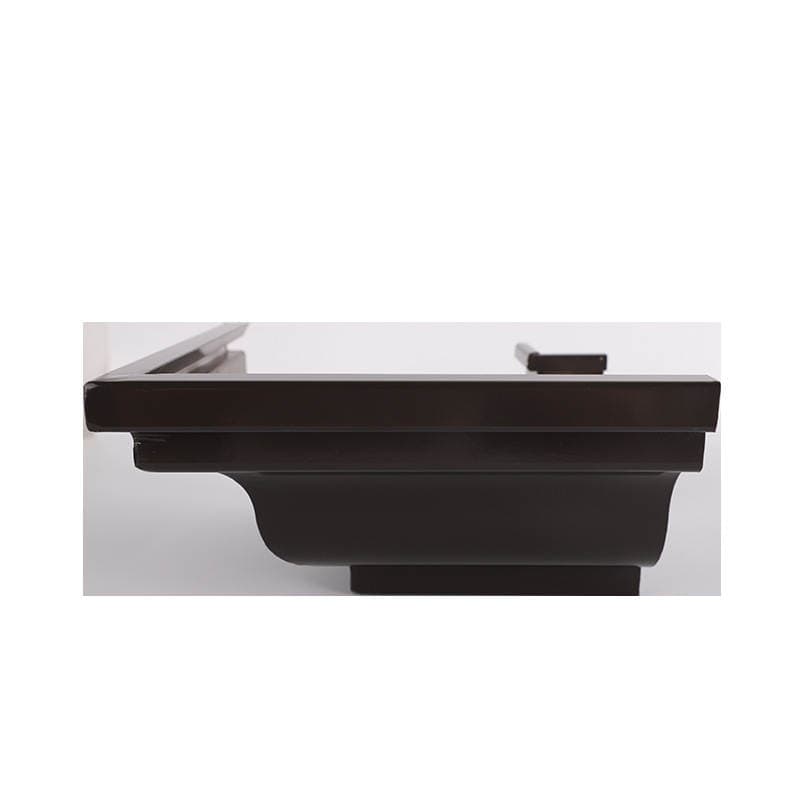 Aluminum Alloy Gutter Rain Gutter Manufacturer Wholesale Gutter Square Downspout Drainage System Exterior Wall Rain Drainage Pipe 3
