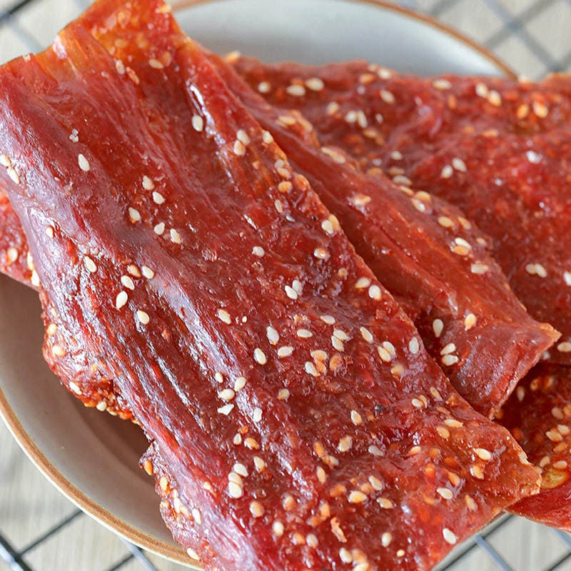 Jingjiang Donuz Əti Jerky Qırıntıları, 500g 2