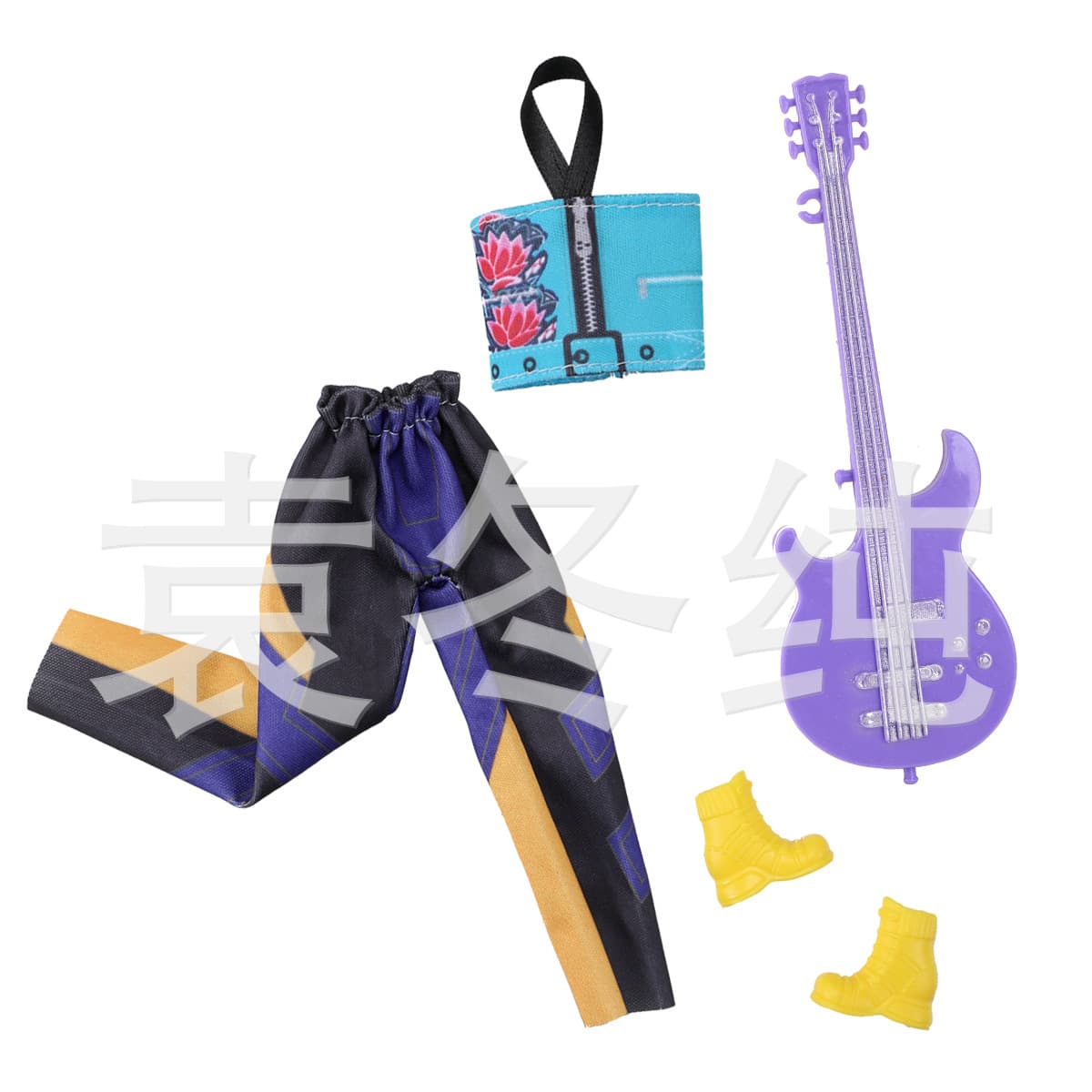 Clothes + accessories (guitar style) 1.0-blue