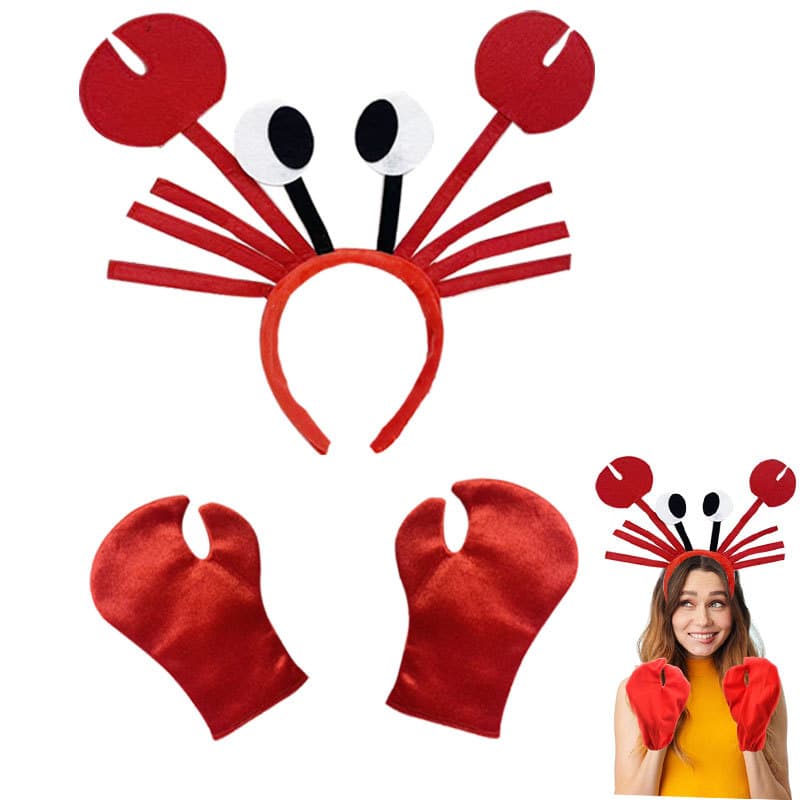 Headband and gloves two-piece set