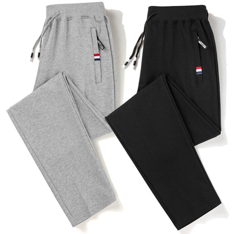 Straight two pack: black + light gray