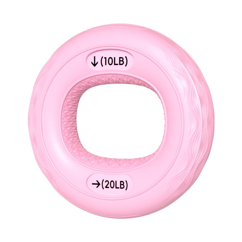 Striped silicone grip ring pink 10-20lb