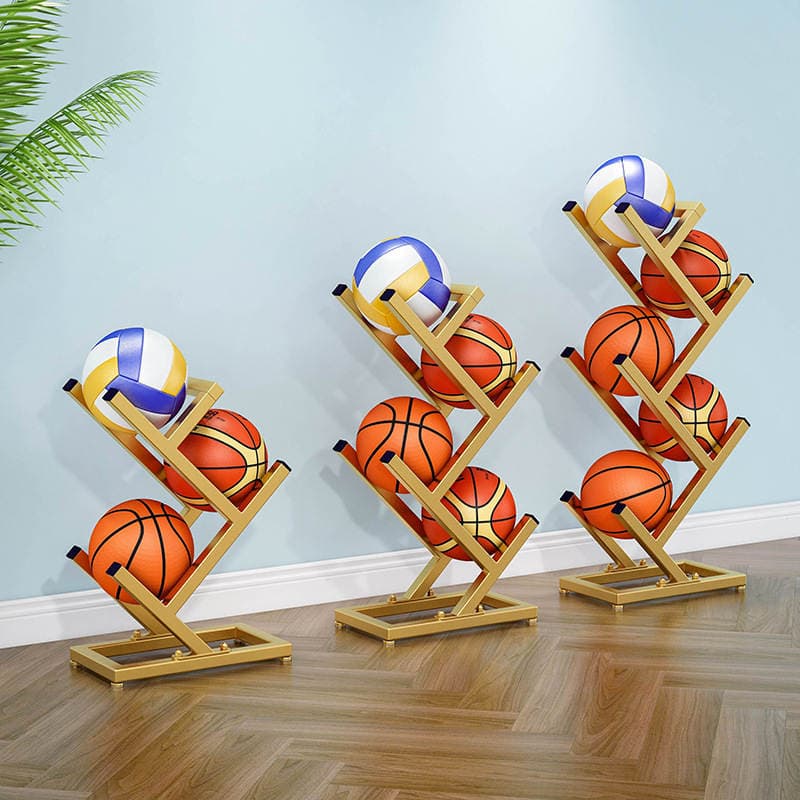 Uşaq basketbol və futbol topları üçün saxlama rəfi, ev üçün top rəfi, top təşkilatçısı, top sərgiləmə rəfi. 3