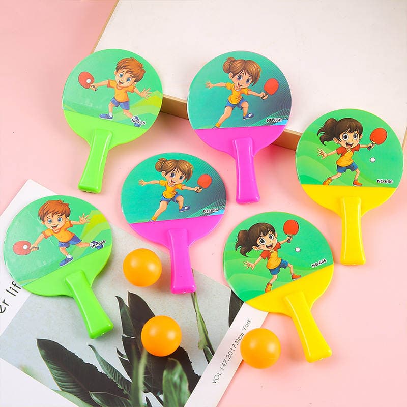 Table tennis racket suit outdoor sports training children students sports goods night market stall children's toys 3