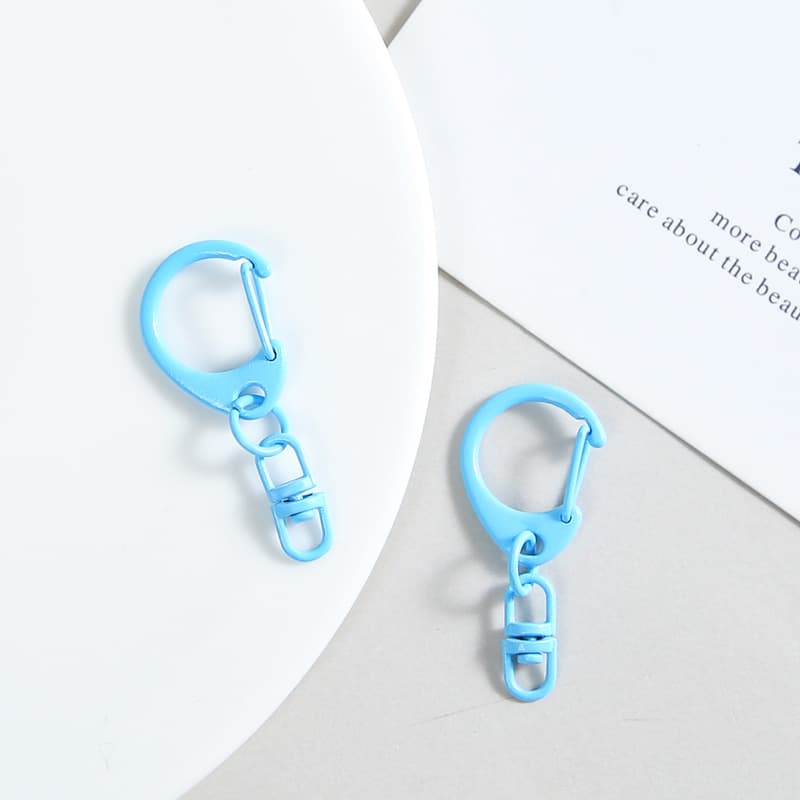 [blue] d-shaped buckle + 8-shaped buckle