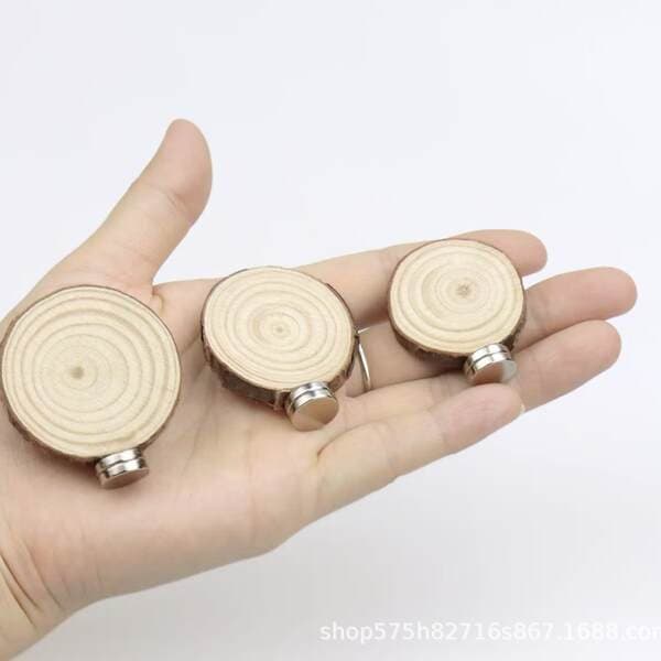 Heyvan/Hörümçək Tullanma Platformaları üçün Ağac Yarım Dairəvi Lövhə (DIY Materialı)