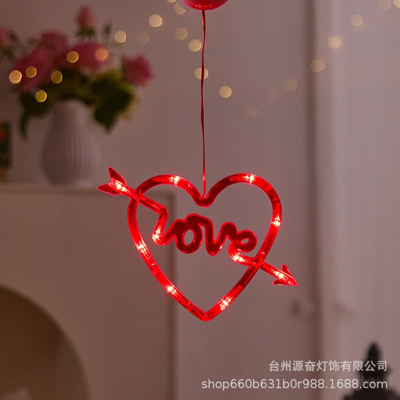 An arrow piercing the heart [red]