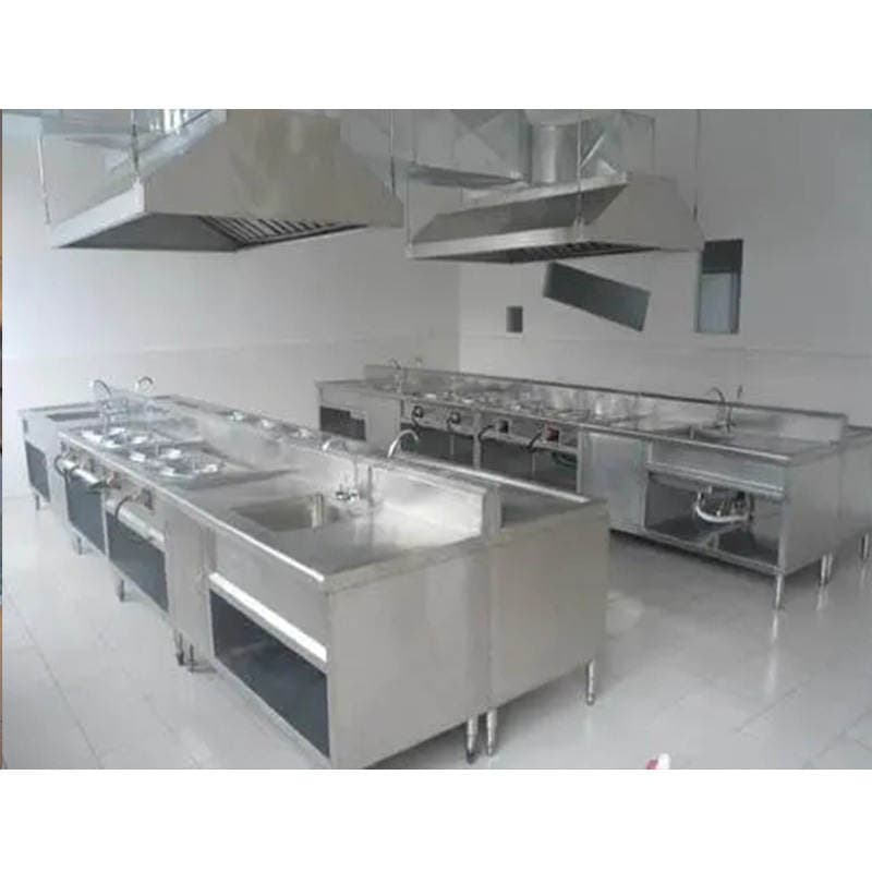 Universitet yeməkxanası üçün mətbəx avadanlığı (soba və qabyuyan maşın) 2