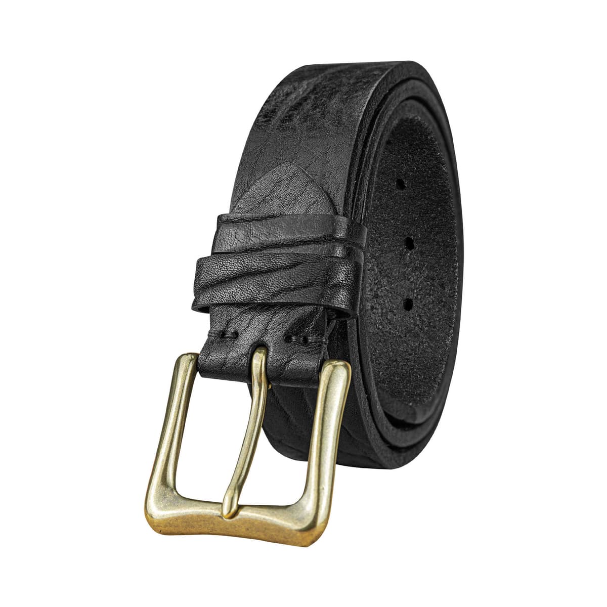 First layer bison leather/black